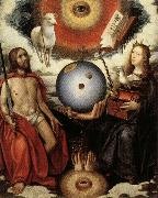 Jan Provost Christian Allegory oil painting